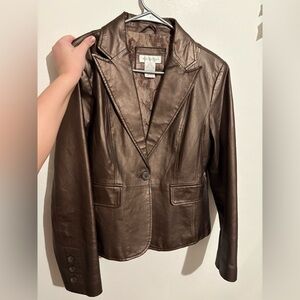Worthington Dark Brown Women's Blazer